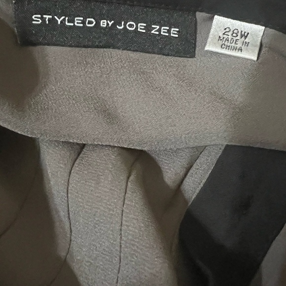 Taupe Long Sleeve Boxy Button Down Blouse - Picture 4 of 5
